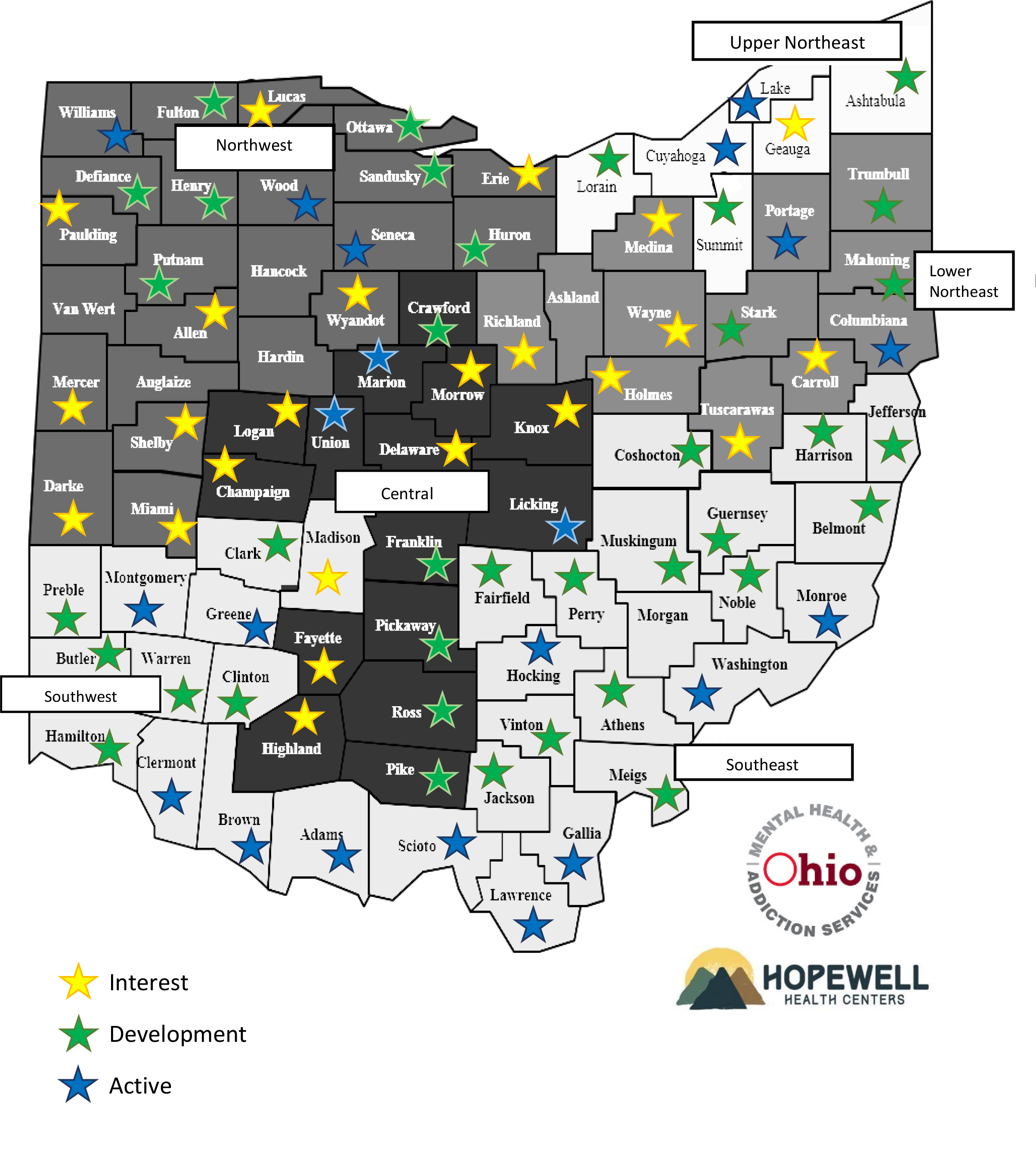 2023 HWC Ohio Progress Map